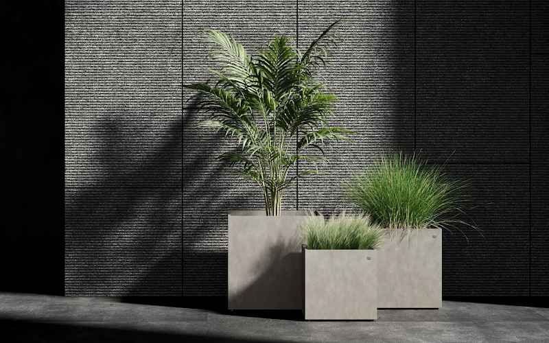 Planted Pot Reglito Cube Cosapots